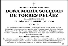 María Soledad de Torres Peláez